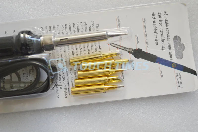 New Arrival EU plug 60W 110V/220V Temperature Adjustable Electric Welding Solder Soldering Iron Handle Heat Pencil Tool
New Arrival EU plug 60W 110V/220V Temperature Adjustable Electric Welding Solder Soldering Iron Handle Heat Pencil Tool