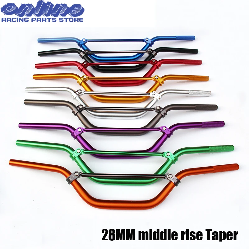 28MM middle rise Taper Fat Bar Motorcycle Dirt Bike ATV Cross Fat Bar MX Aluminum Handlebar
28MM middle rise Taper Fat Bar Motorcycle Dirt Bike ATV Cross Fat Bar MX Aluminum Handlebar