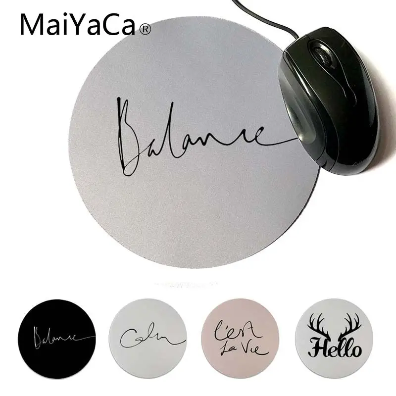 MaiYaCa New Design Balance Gamer Speed Mice Retail Small Rubber Mousepad Computer Game Rubber Round Mouse Pad
MaiYaCa New Design Balance Gamer Speed Mice Retail Small Rubber Mousepad Computer Game Rubber Round Mouse Pad