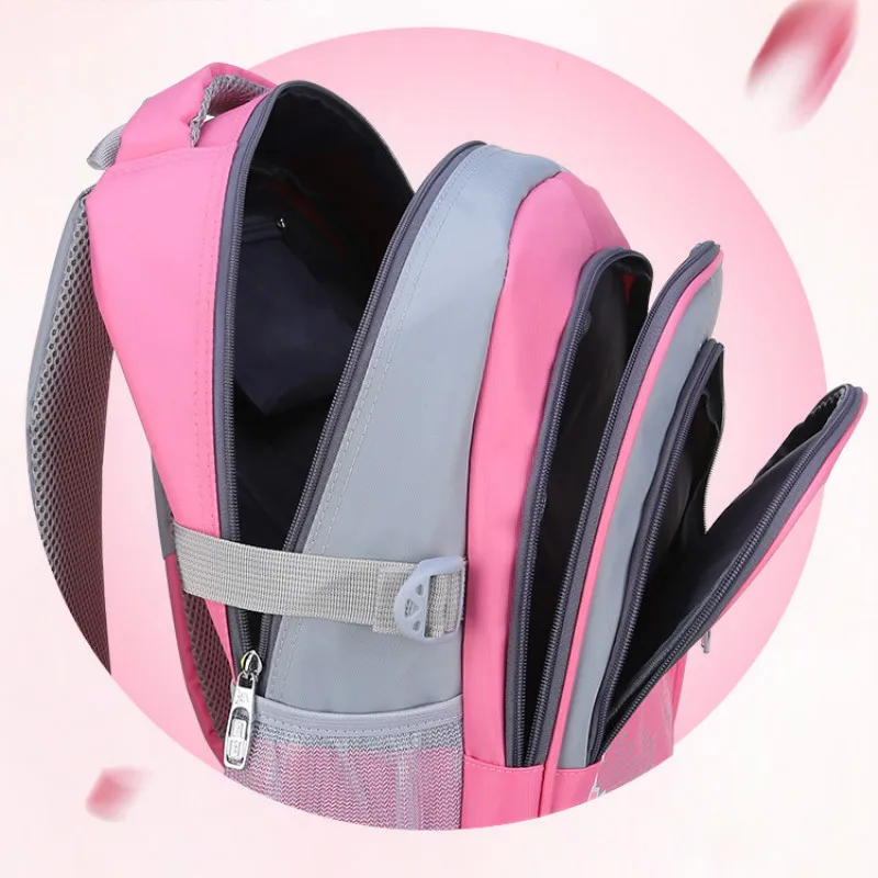 Boys&girls Schoolbags Primary Escolar Orthopedic Book Bags Teenager Fashion Satchel Mochila Capacity Travel Backpack Sac Enfant | Багаж и