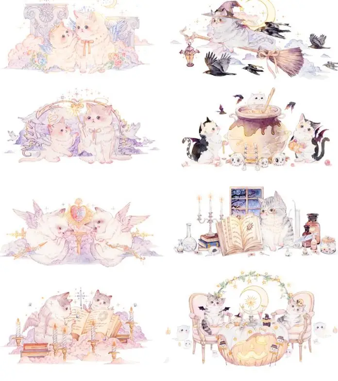 1 Pcs Hot Sale Special Ink Angel Cat Devil Love Letter Decoration Washi Tape DIY Planner Scrapbooking Masking Tape Escolar
1 Pcs Hot Sale Special Ink Angel Cat Devil Love Letter Decoration Washi Tape DIY Planner Scrapbooking Masking Tape Escolar