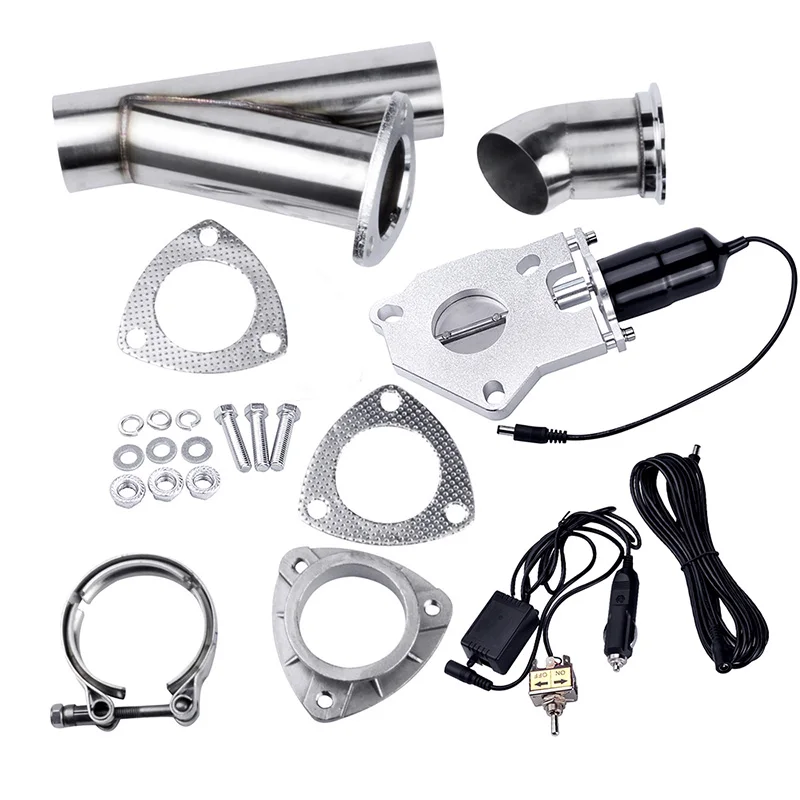 2.0"2.25"2.5"3.0" Exhaust System Exhaust Catback Downpipe Cutout E-Cut Valve Cut Out Muffler With Manual Switch
2.0"2.25"2.5"3.0" Exhaust System Exhaust Catback Downpipe Cutout E-Cut Valve Cut Out Muffler With Manual Switch