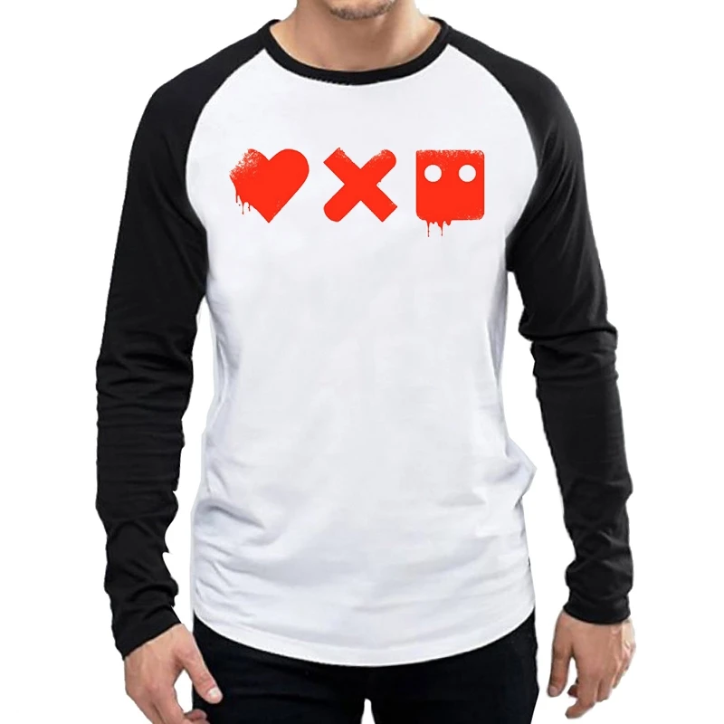Long Sleeve Love Death Robots T Shirt Fashion Mens Love Death Robots Logo T-shirt Tops Tees tshirt Black Full Sleeve Clothes
Long Sleeve Love Death Robots T Shirt Fashion Mens Love Death Robots Logo T-shirt Tops Tees tshirt Black Full Sleeve Clothes
