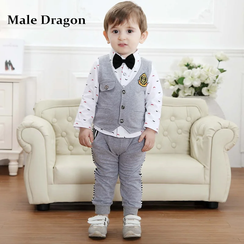children suit england Children Clothing Sets Long Sleeve Single Breasted Full Turn-down Collar Boys Vest and Tie Bow Set
children suit england Children Clothing Sets Long Sleeve Single Breasted Full Turn-down Collar Boys Vest and Tie Bow Set