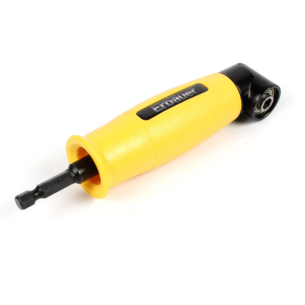 90 Degree Angle Extension Right Driver Drilling Shank Screwdriver Magnetic 1/4 Inch Hex Drill Bit Socket Holder Adaptor Sleeve
90 Degree Angle Extension Right Driver Drilling Shank Screwdriver Magnetic 1/4 Inch Hex Drill Bit Socket Holder Adaptor Sleeve
