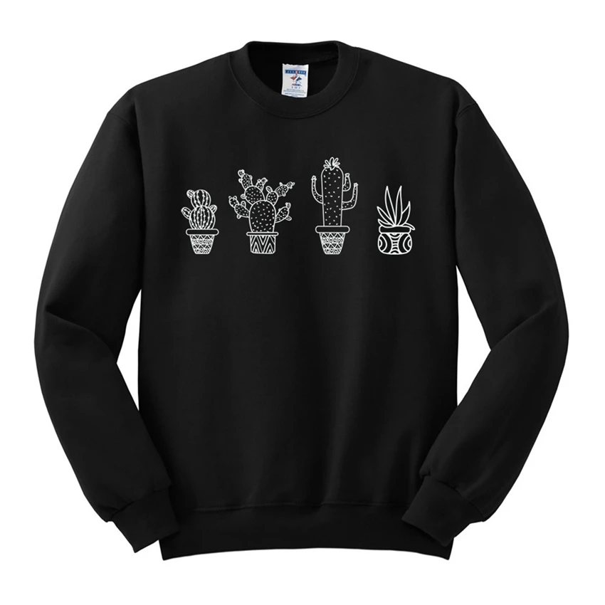 2018 Fashion Hoodie Sweatshirt Women Long Sleeve Cactus Print Pullover Tops Ladies Fleece Hoodies Tops Plus Size
2018 Fashion Hoodie Sweatshirt Women Long Sleeve Cactus Print Pullover Tops Ladies Fleece Hoodies Tops Plus Size