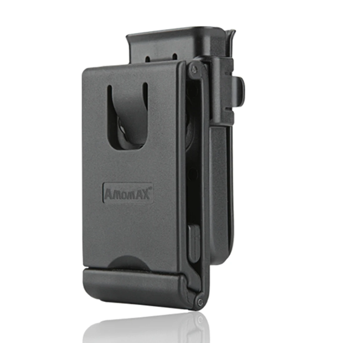 Amomax Tactical Single Magazine Pouch For Universal 9mm .40 .45 Caliber Or Double Stack - Black | Игрушки и хобби
