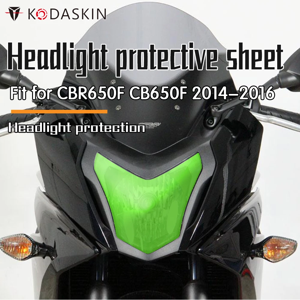 KODASKIN Motorcycle Headlamp ABS Headlight Screen Protection Cover Headlight Guard Fit For HONDA CBR650F CB650F 2014-2016
KODASKIN Motorcycle Headlamp ABS Headlight Screen Protection Cover Headlight Guard Fit For HONDA CBR650F CB650F 2014-2016