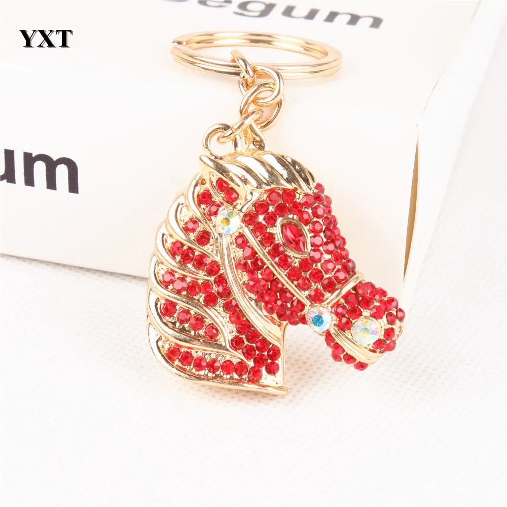 New Horse Head Red Cute Crystal Charm Purse Handbag Car Key Keyring Keychain Creative Favorite Birthday Gift
New Horse Head Red Cute Crystal Charm Purse Handbag Car Key Keyring Keychain Creative Favorite Birthday Gift