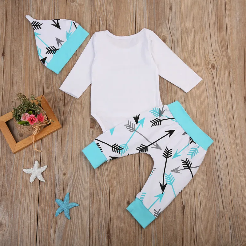 Newest Fashion Cotton Clothes Newborn Infant Baby Boys Romper Long Pants Hat Outfits Clothes
Newest Fashion Cotton Clothes Newborn Infant Baby Boys Romper Long Pants Hat Outfits Clothes