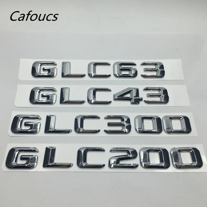 For Mercedes Ben AMG GLC Class GLC43 GLC63 GLC200 GLC300 Tail Rear Trunk emblems badge logo sticker
For Mercedes Ben AMG GLC Class GLC43 GLC63 GLC200 GLC300 Tail Rear Trunk emblems badge logo sticker