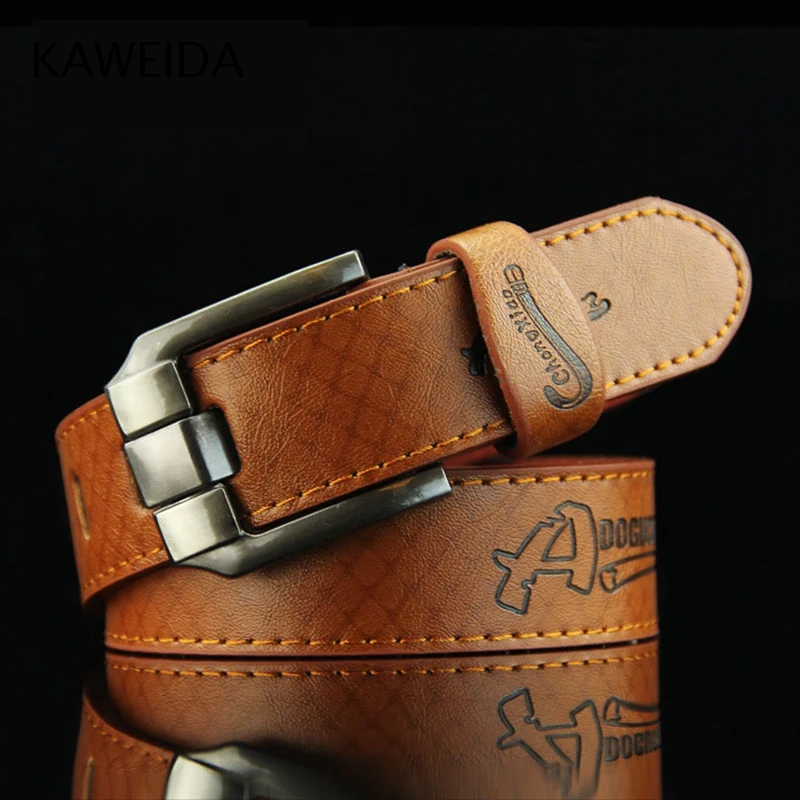 KWD 2018 Designer Trending Luxury Brand Men's Genuine Leather Belts Vintage Pin Buckle Belt for Jeans Casual Cinto Kemer Riem
KWD 2018 Designer Trending Luxury Brand Men's Genuine Leather Belts Vintage Pin Buckle Belt for Jeans Casual Cinto Kemer Riem