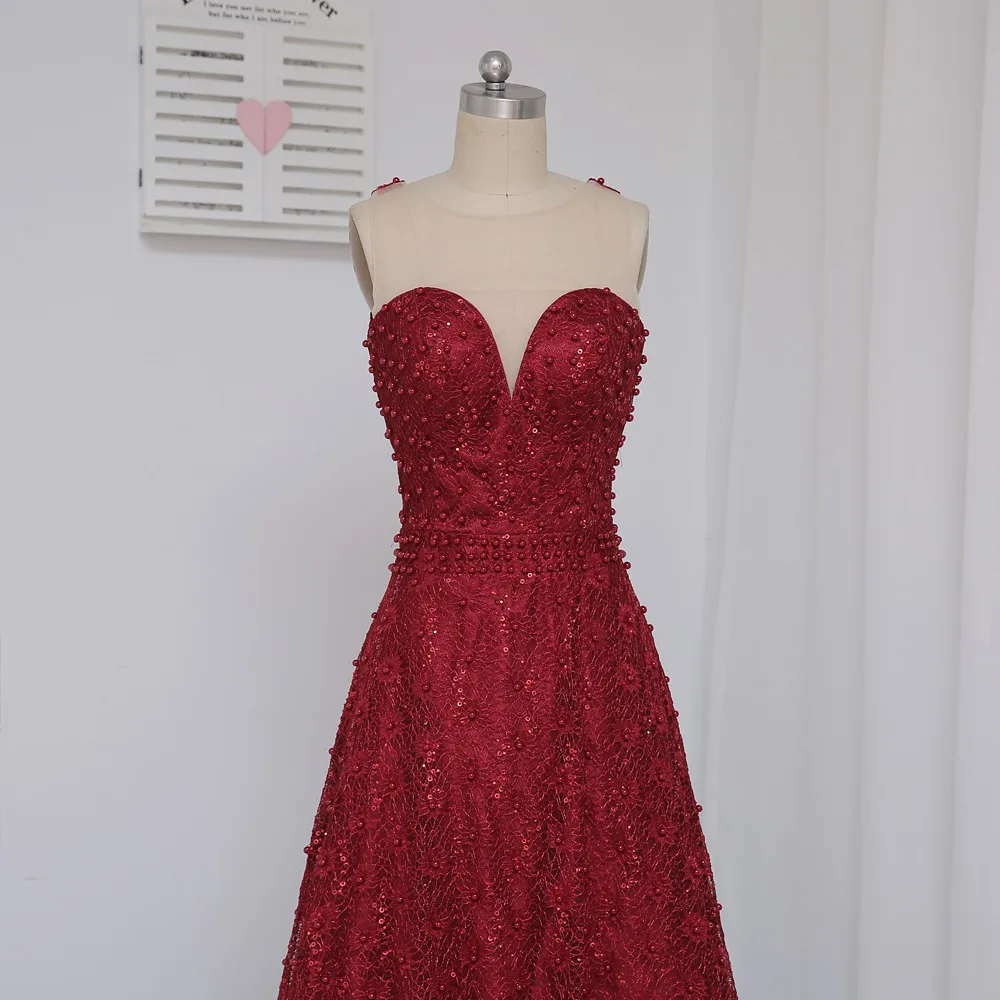 Burgundy Prom Dresses A-line Sweep Train Lace Beaded Backless Sexy Long Prom Gown Evening Dresses Evening Gown
Burgundy Prom Dresses A-line Sweep Train Lace Beaded Backless Sexy Long Prom Gown Evening Dresses Evening Gown