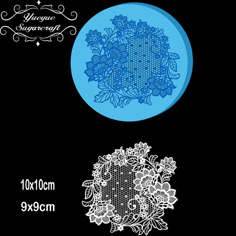 Hot 1 pc Flower silicone lace mold fondant mold cake decorating tools chocolate gumpaste mold wedding cake decoraton
Hot 1 pc Flower silicone lace mold fondant mold cake decorating tools chocolate gumpaste mold wedding cake decoraton