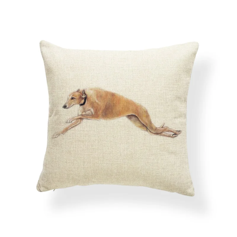 Собака Грейхаунд наволочка животное Доберман золотой ретривер подушки