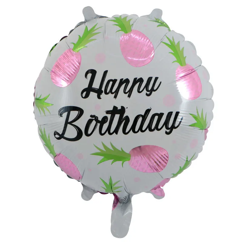1pc 18inch Round Flamingos Foil Balloon Happy Birthday Pineapple Balloons For Birthday Party Decorations Inflatable Air Balloons
1pc 18inch Round Flamingos Foil Balloon Happy Birthday Pineapple Balloons For Birthday Party Decorations Inflatable Air Balloons