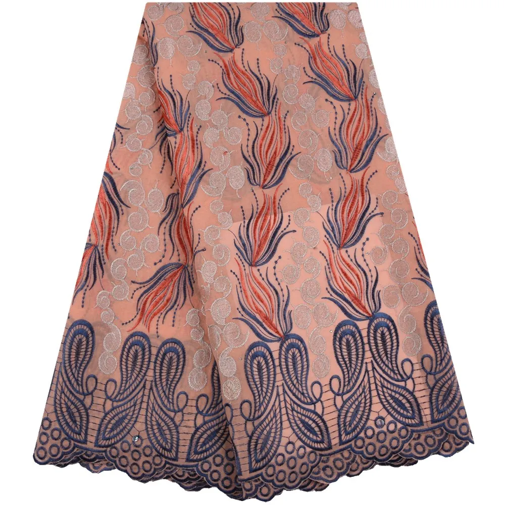 African Lace Fabric 2019 High Quality Lace Embroidered With Rhinestones Nigerian Lace Fabrics For Party Swiss Cotton Lace S1612
African Lace Fabric 2019 High Quality Lace Embroidered With Rhinestones Nigerian Lace Fabrics For Party Swiss Cotton Lace S1612