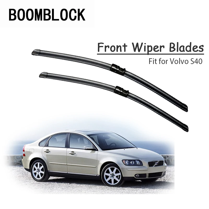 Резиновые передние щетки стеклоочистителя для Volvo S40 2013 2012 2011 2009 1995 аксессуары