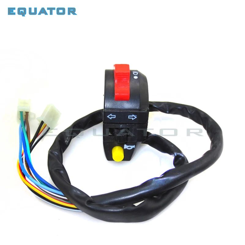 ATV Quad Motorcycle Pocket bike Steel Bike scooter Light Signal Blinker Horn Switch for Enduro Supermoto Off Road
ATV Quad Motorcycle Pocket bike Steel Bike scooter Light Signal Blinker Horn Switch for Enduro Supermoto Off Road