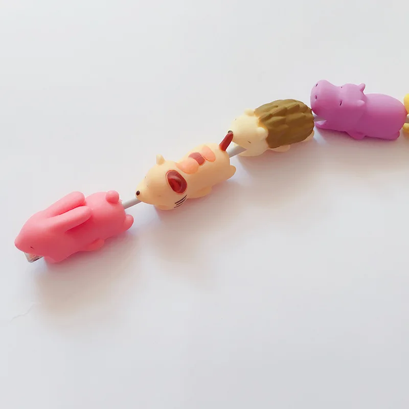 10pcs/lot New Cable Animal Bites Cord Protector Cartoon USB Charger Data Cable Accessory For iphone 8 7 6 USB cable protection
10pcs/lot New Cable Animal Bites Cord Protector Cartoon USB Charger Data Cable Accessory For iphone 8 7 6 USB cable protection