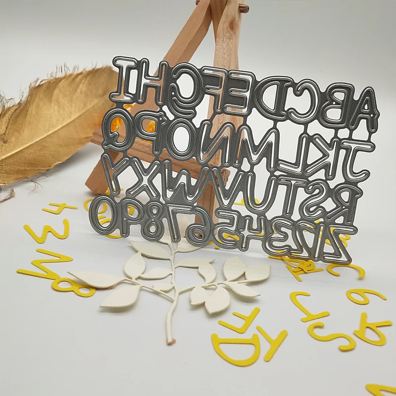 Metal Cutting Dies 26 Letters and 10 figures DIY Scrapbooking Embossing Dies Cut Stencils Cards 73*110 mm
Metal Cutting Dies 26 Letters and 10 figures DIY Scrapbooking Embossing Dies Cut Stencils Cards 73*110 mm