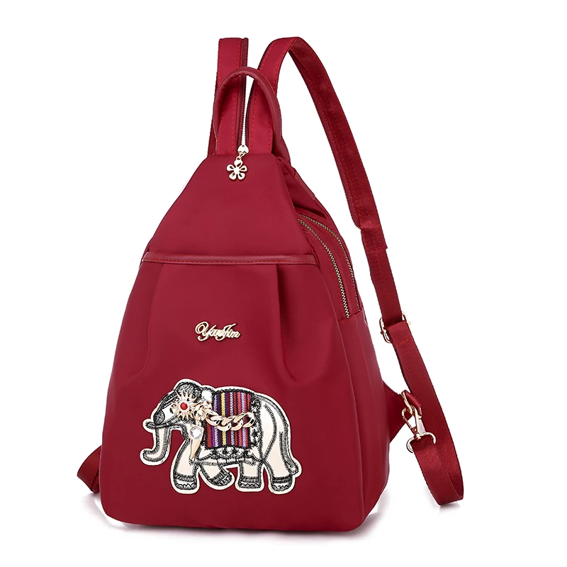 Shoulder bag women's small backpack 2019 new Chinese wind cattle Jinbu shoulder backpack embroidery national style schoolbag
Shoulder bag women's small backpack 2019 new Chinese wind cattle Jinbu shoulder backpack embroidery national style schoolbag