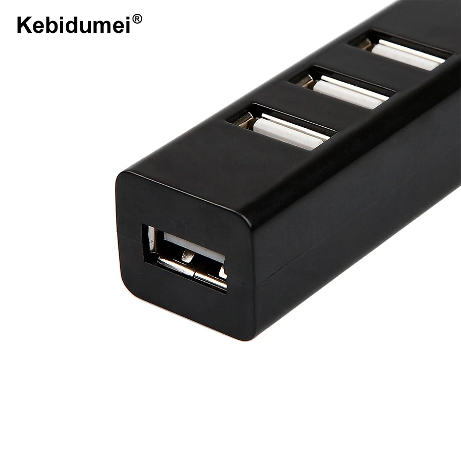 Kebidumei 4 порта USB 2 0 концентратор порт портативный OTG разветвитель для Macbook Air