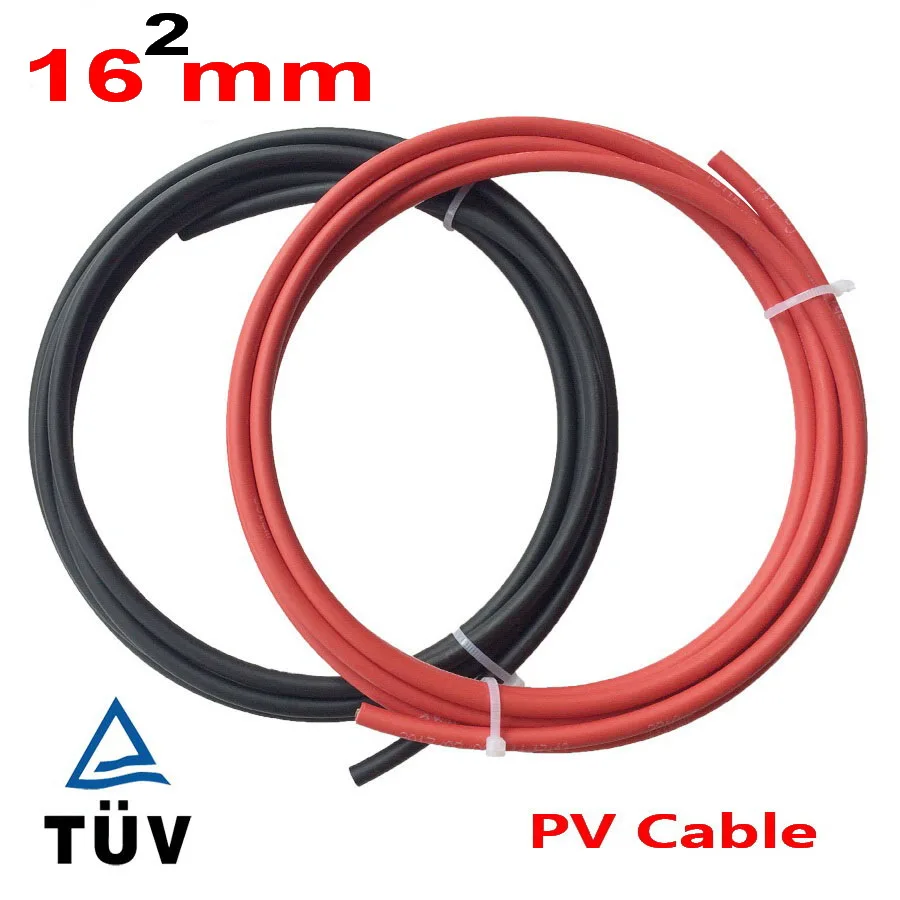 Free Shipping! 16mm2 16 25 square meters solar pv cable Red Black PV Solar Cable Used to Off-grid and Grid Connected PV System
Free Shipping! 16mm2 16 25 square meters solar pv cable Red Black PV Solar Cable Used to Off-grid and Grid Connected PV System