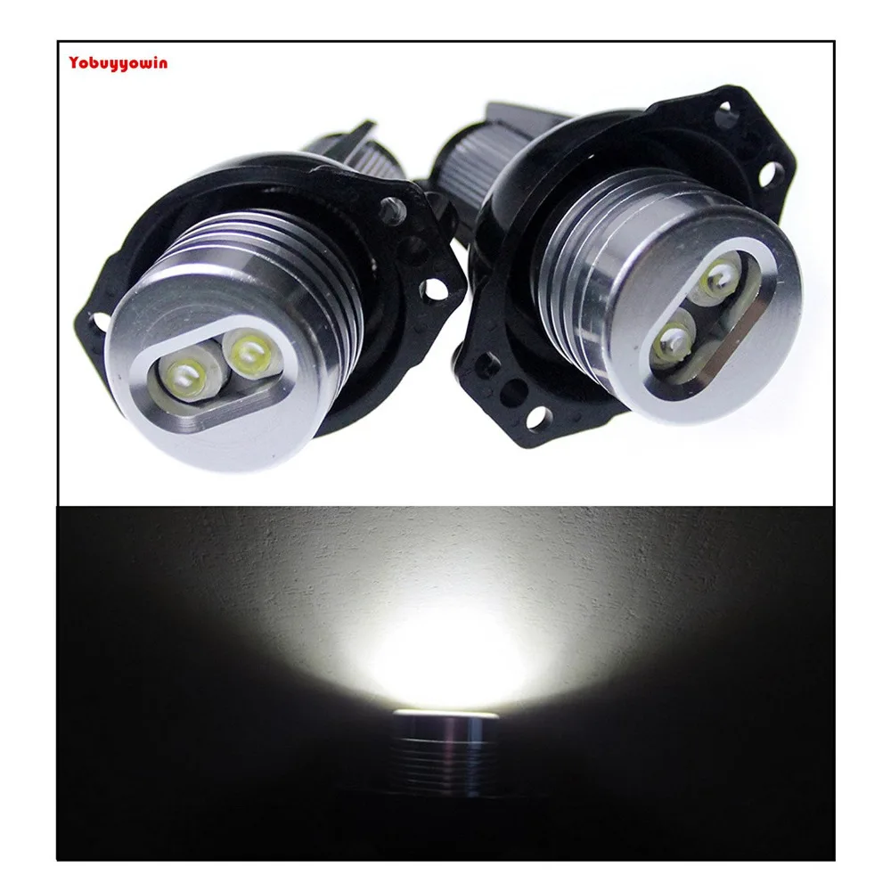 2*Canbus 12W White 6000K Halo LED Marker Angel Eyes for BMW 3 Series E90 E91 328i 328xi 335i 335xi 325i 325xi 330i 330xi
2*Canbus 12W White 6000K Halo LED Marker Angel Eyes for BMW 3 Series E90 E91 328i 328xi 335i 335xi 325i 325xi 330i 330xi
