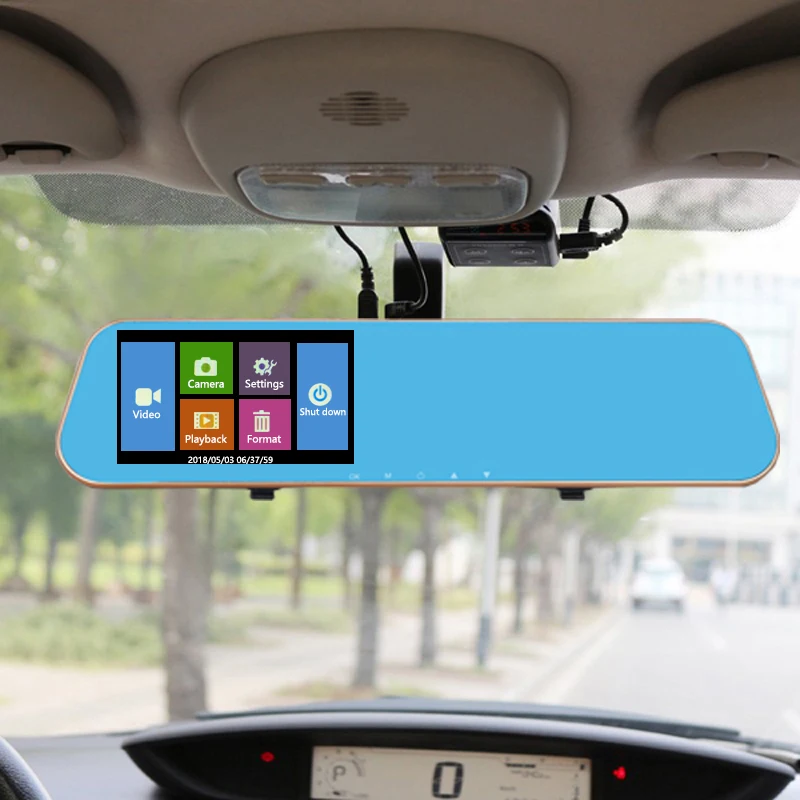 Jiluxing H09S 4.3'' 1080P Car DVR touch screen car camera rearview mirror two cameras dash cam Auto Registrator Video Recorder
Jiluxing H09S 4.3'' 1080P Car DVR touch screen car camera rearview mirror two cameras dash cam Auto Registrator Video Recorder