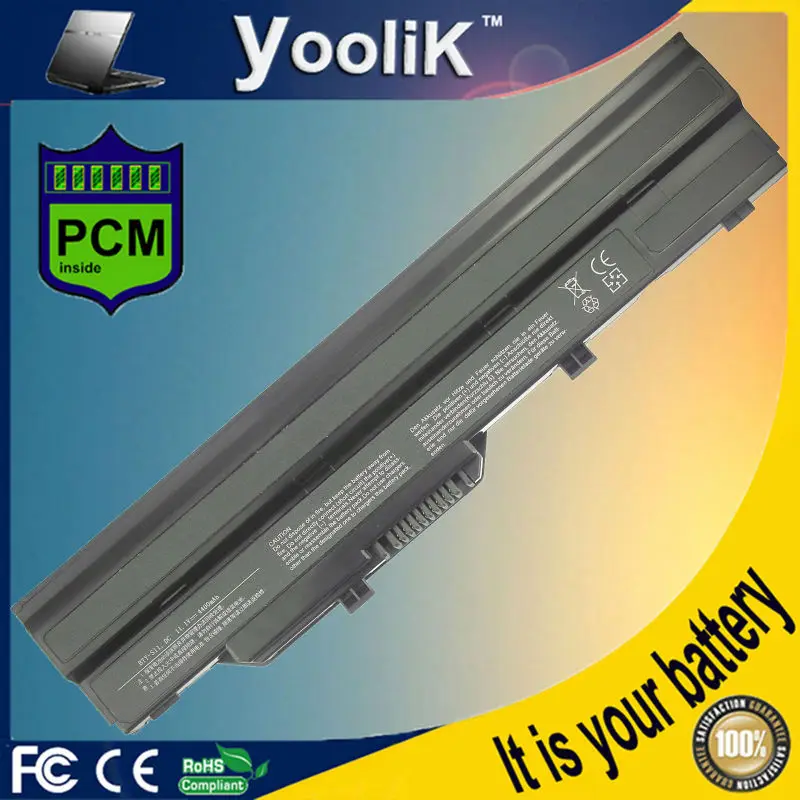 6CELL 4400mAh Battery for MSI Wind U100 U90 LG X110 X110-G X110-L BTY-S11 BTY-S12 U200 S11 S12 TX2-RTL8187SE 14L-MS6837D1
6CELL 4400mAh Battery for MSI Wind U100 U90 LG X110 X110-G X110-L BTY-S11 BTY-S12 U200 S11 S12 TX2-RTL8187SE 14L-MS6837D1