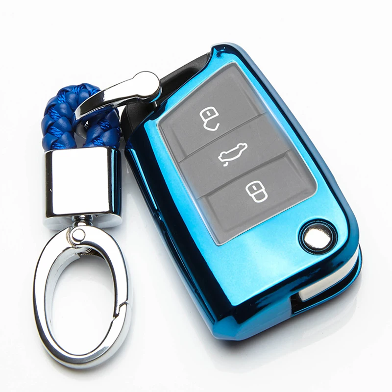 TPU Car Key Case Cover For Seat Leon FR Ibiza Altea For VW Golf 7 MK7 Polo For Skoda Octavia Protection Key Chain Holder
TPU Car Key Case Cover For Seat Leon FR Ibiza Altea For VW Golf 7 MK7 Polo For Skoda Octavia Protection Key Chain Holder