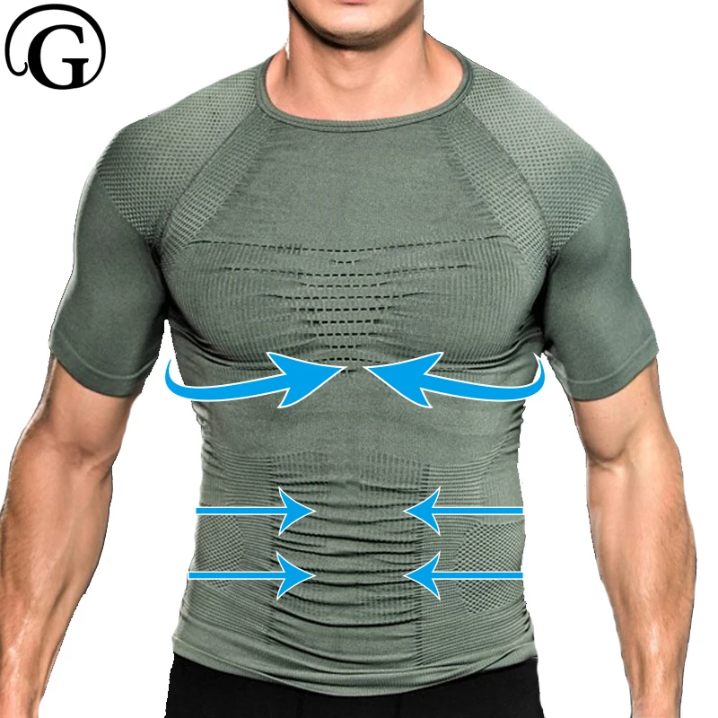 Gynecomastia Tops Body Shaper Men Chest Binder Corset Slim Lift Underwear T Shirt Beer Belly Undershirt Tummy Trimmer Prayger
Gynecomastia Tops Body Shaper Men Chest Binder Corset Slim Lift Underwear T Shirt Beer Belly Undershirt Tummy Trimmer Prayger