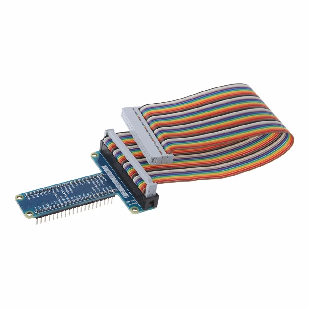 40 контактный Удлинительный адаптер кабель GPIO для Raspberry Pi 3 2 Model B +