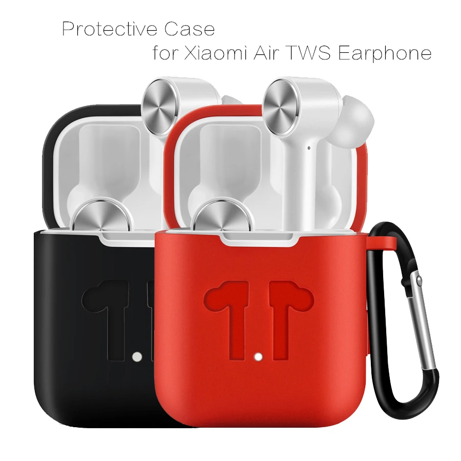 Силиконовый чехол для Xiaomi Airdots Pro True Wireless, противоударные чехлы для наушников Xiaomi Air Airdots, чехол-сумочка
Силиконовый чехол для Xiaomi Airdots Pro True Wireless, противоударные чехлы для наушников Xiaomi Air Airdots, чехол-сумочка