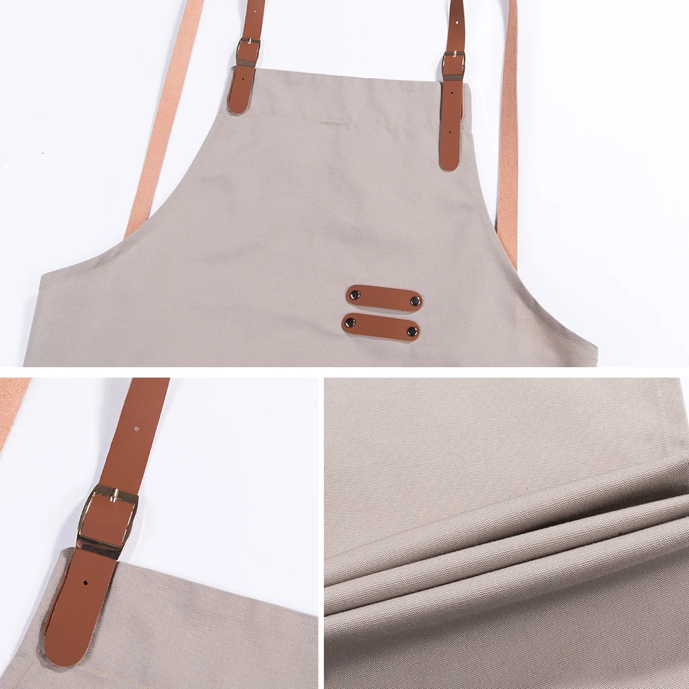 High Quality Patchwork Chef Apron Straped Halter Long Apron Cafe Restaurant Kitchen Food Service Cleaning Workwear Chef Uniforms
High Quality Patchwork Chef Apron Straped Halter Long Apron Cafe Restaurant Kitchen Food Service Cleaning Workwear Chef Uniforms