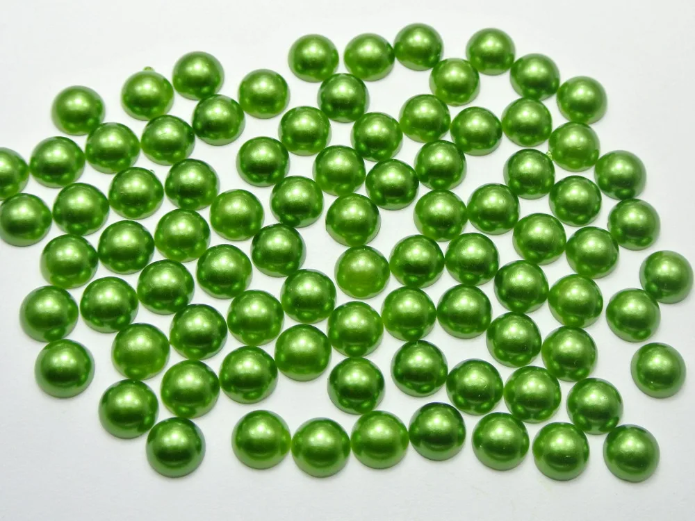 500pcs Dark Green Half Pearl Bead 8mm Flat Back Round Scrapbook Craft decorative diy accessories
500pcs Dark Green Half Pearl Bead 8mm Flat Back Round Scrapbook Craft decorative diy accessories