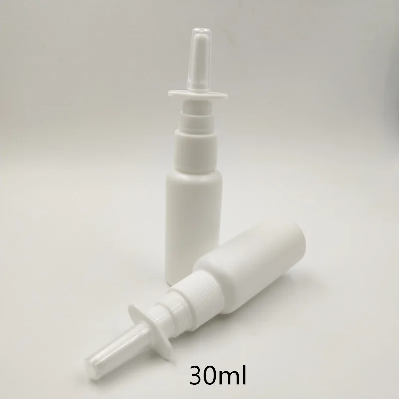 50pcs/lot 30ml HDPE White medical nasal sprayer, empty refillable medicine bottle with Plastic Nasal Spray Pump 18/410
50pcs/lot 30ml HDPE White medical nasal sprayer, empty refillable medicine bottle with Plastic Nasal Spray Pump 18/410