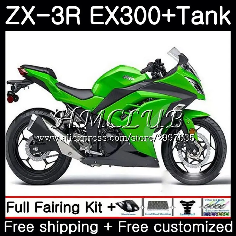 Инъекция для KAWASAKI NINJA Green black EX 300 ZX 3R 300R 2013 2014 2015 47h4. 4 ZX3R EX300 ZX-3R ZX300R 13 14 15 OEM обтекатель
Инъекция для KAWASAKI NINJA Green black EX 300 ZX 3R 300R 2013 2014 2015 47h4. 4 ZX3R EX300 ZX-3R ZX300R 13 14 15 OEM обтекатель