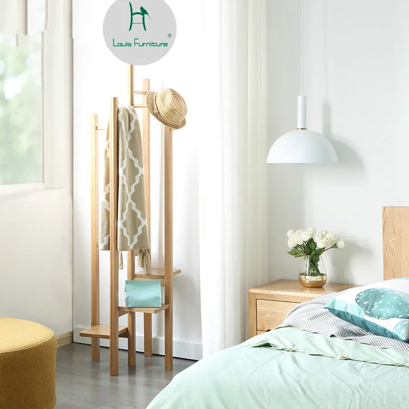 Louis Fashion Coat Racks All Solid Wood Floor Clothes Simple Living Room Lobby Creative Hangers
Louis Fashion Coat Racks All Solid Wood Floor Clothes Simple Living Room Lobby Creative Hangers