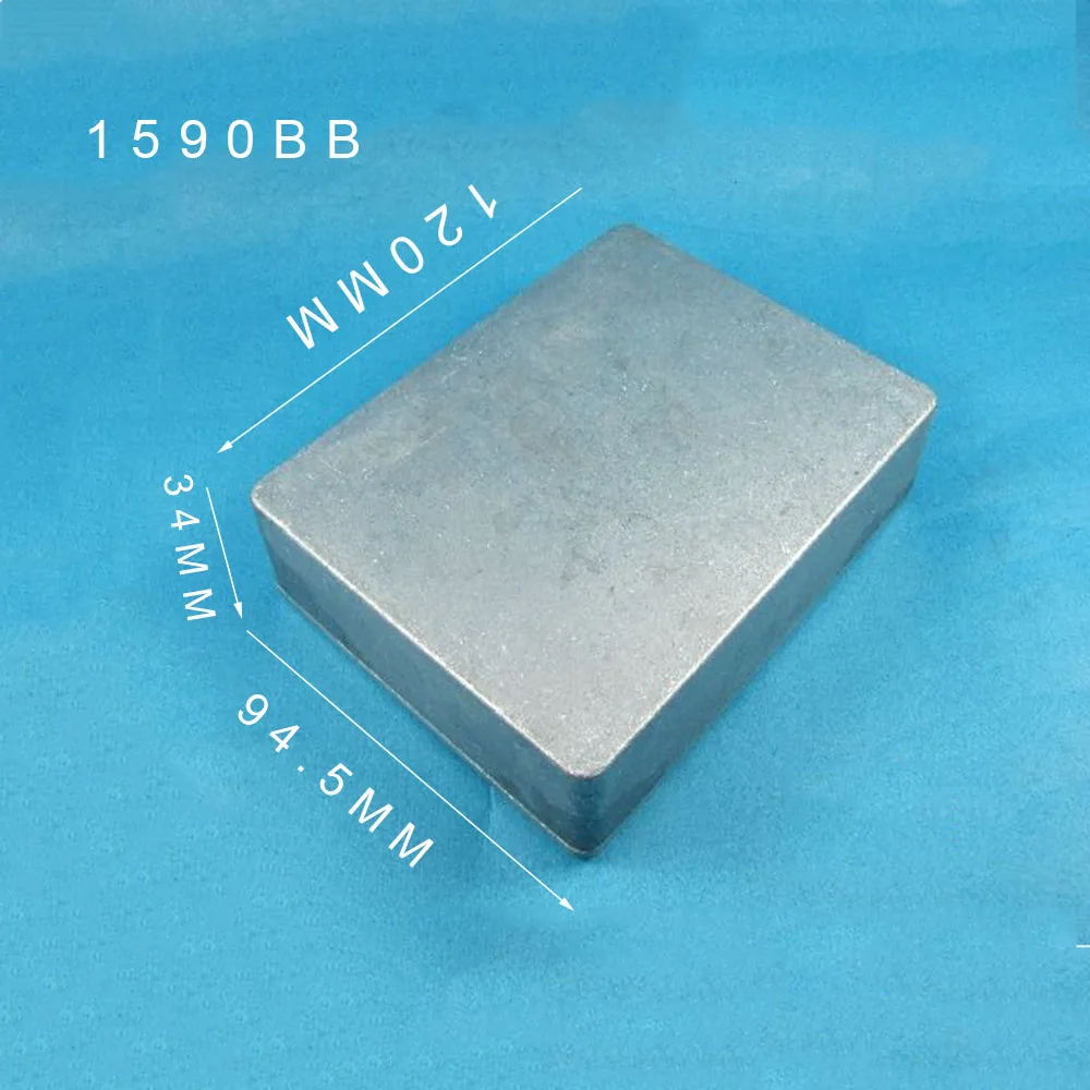 1590BB Handmade DIY Blank Aluminum Alloy Guitar Pedal Enclosure For Electric Guitarra 120*94.5*34mm
1590BB Handmade DIY Blank Aluminum Alloy Guitar Pedal Enclosure For Electric Guitarra 120*94.5*34mm