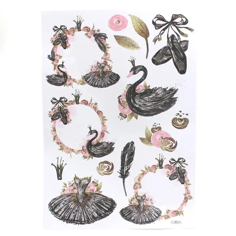 Swan Self- adhesive Paper Sticker for Scrapbooking/ DIY Crafts/ Card Making Decoration
Swan Self- adhesive Paper Sticker for Scrapbooking/ DIY Crafts/ Card Making Decoration