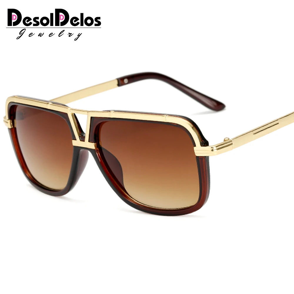 DesolDelos Men's Sunglasses New Big Frame Goggle Summer Style Brand Design Sun Glasses Gafas De Sol UV400 N108
DesolDelos Men's Sunglasses New Big Frame Goggle Summer Style Brand Design Sun Glasses Gafas De Sol UV400 N108