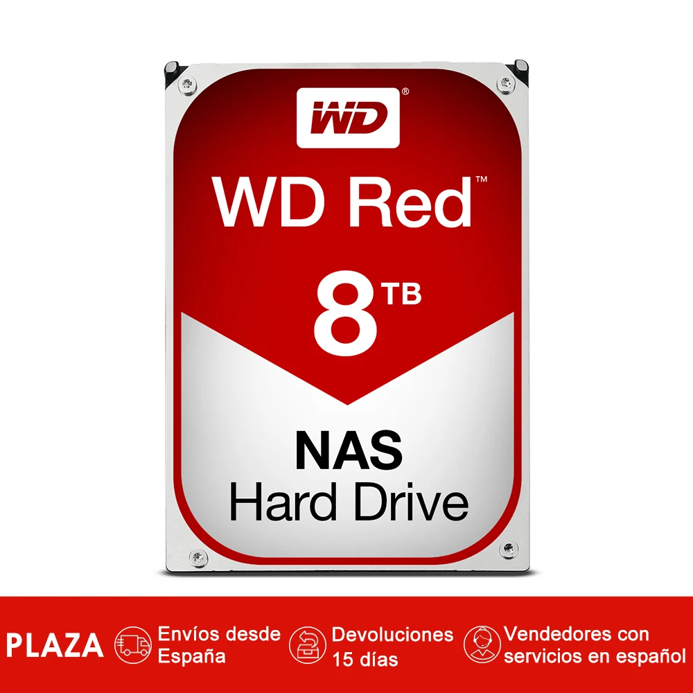 Western Digital Red 3 5 " 8000 ГБ 5400 об/мин Serial ATA III 256 Мб Unidad de disco duro | Компьютеры и офис