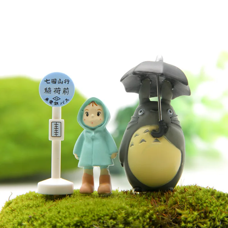 Игрушка Studio Ghibli My Neighbor Totoro кукла Сяомэй ПВХ экшн-фигурка Хаяо Миядзаки Японские
