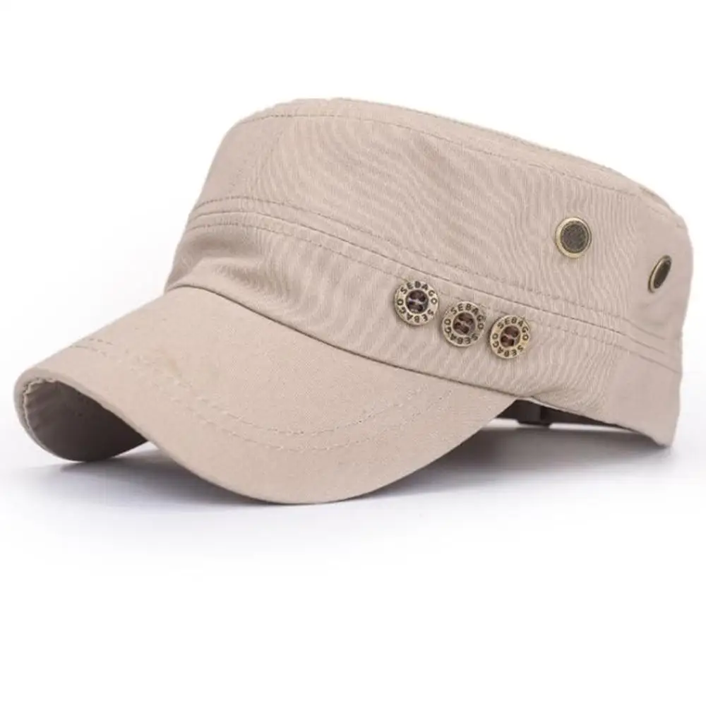 47-60cm Men Vintage Cap Casual Retro Hats Cotton Adjustable Buttons Hat Spring Autumn Classic Plain Brim Caps 4 Colors
47-60cm Men Vintage Cap Casual Retro Hats Cotton Adjustable Buttons Hat Spring Autumn Classic Plain Brim Caps 4 Colors