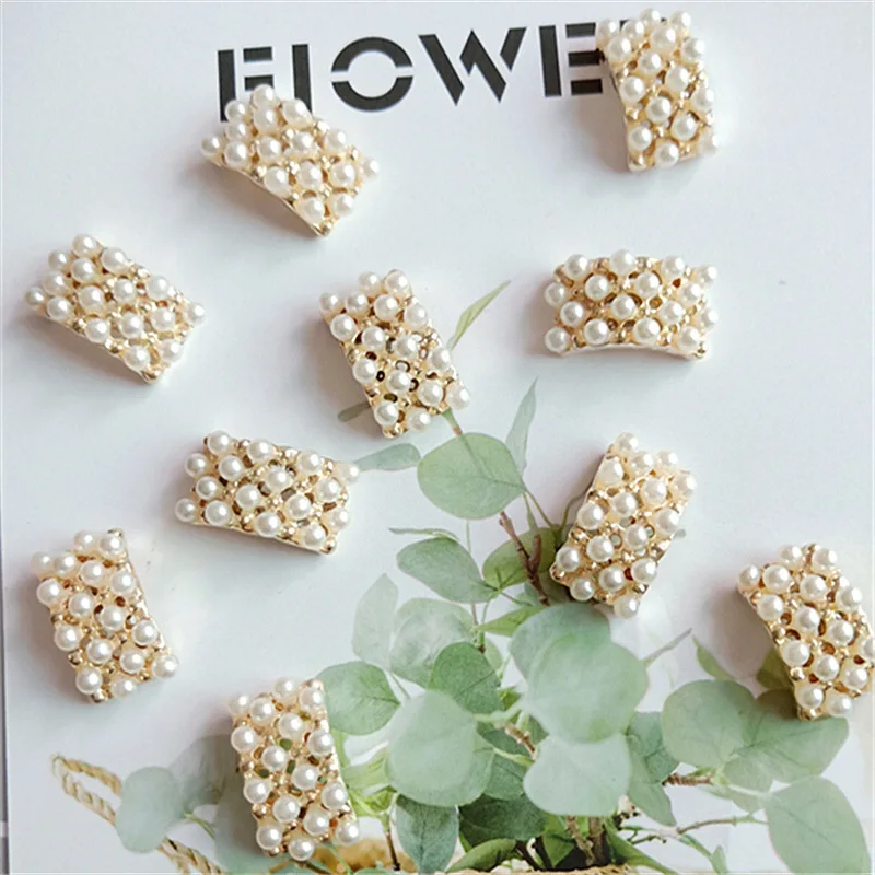 10Pcs/Lot 18mm*9mm Arch Gold Diamond Pearl Rhinestone Buttons for Clothing Diy Handmade Hair Bow Necklace Jewelry Accessories
10Pcs/Lot 18mm*9mm Arch Gold Diamond Pearl Rhinestone Buttons for Clothing Diy Handmade Hair Bow Necklace Jewelry Accessories