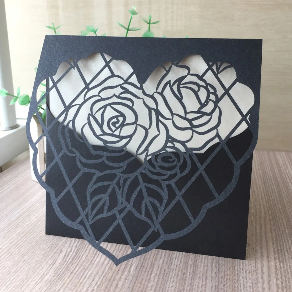 25pcs Elegant Laser Cut Wedding Invitation Cards Sweet Birthday Party Decorations Gift Greeting Card
25pcs Elegant Laser Cut Wedding Invitation Cards Sweet Birthday Party Decorations Gift Greeting Card
