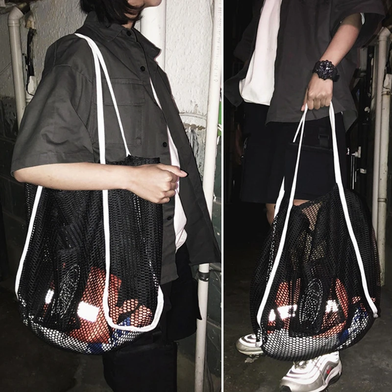 Woven Mesh Rope Crossbody Bag Buckle Reticulate Hollow Handbags Beach Tote Bag Shopping Bags
Woven Mesh Rope Crossbody Bag Buckle Reticulate Hollow Handbags Beach Tote Bag Shopping Bags