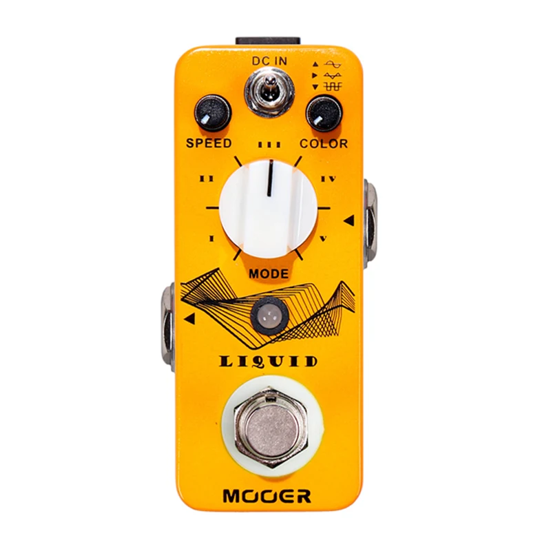 Mooer Micro Pedal Liquid Phaser Digital Phaser Effect Guitar pedal with 5 different Phase Effect types
Mooer Micro Pedal Liquid Phaser Digital Phaser Effect Guitar pedal with 5 different Phase Effect types